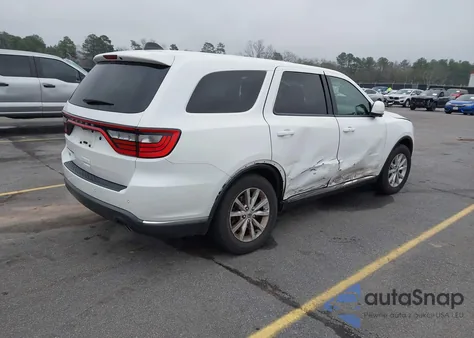 2020 Dodge Durango Pursuit Awd из США, поврежденный, VIN 1C4SDJFT5LC442604